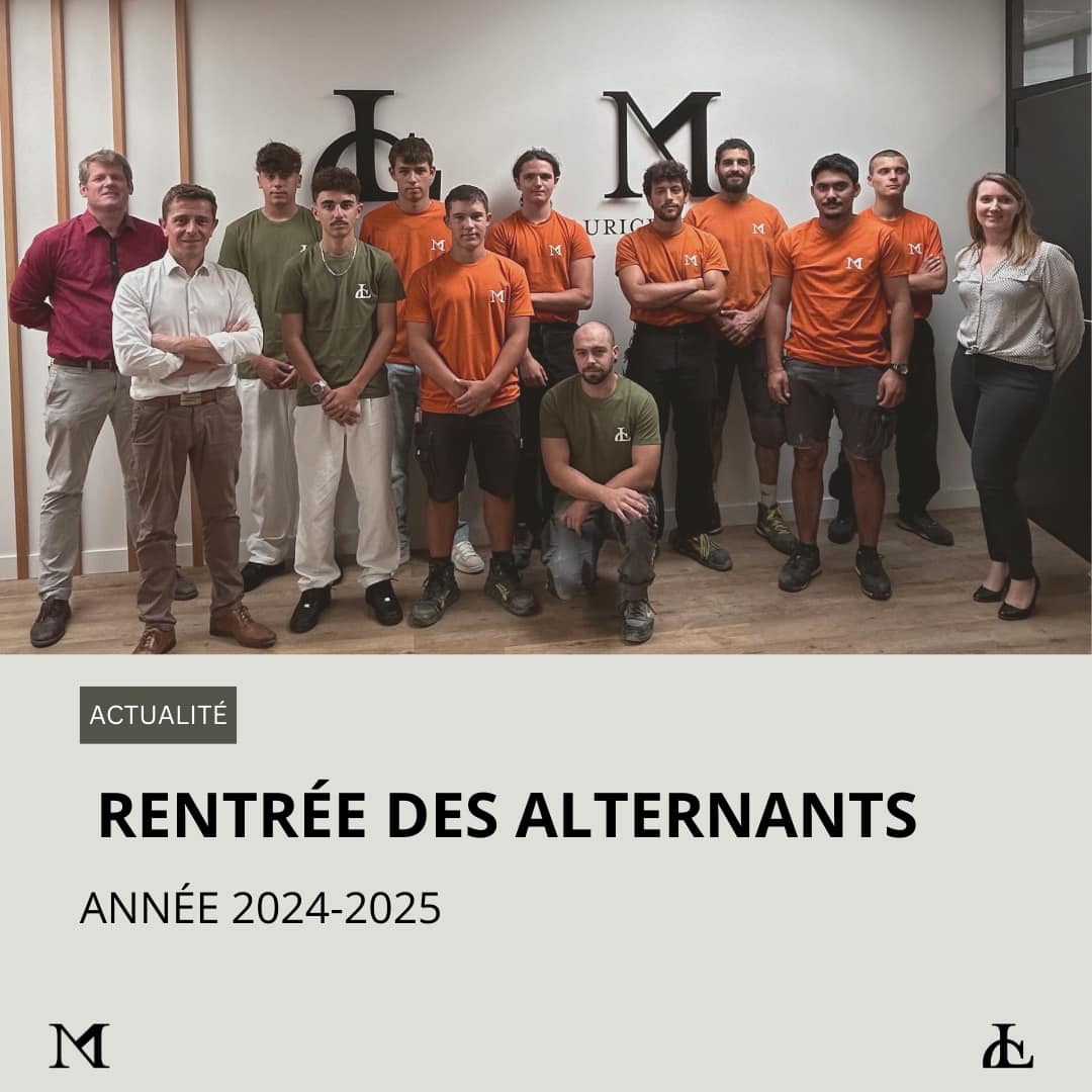 LA RENTRÉE DES ALTERNANTS