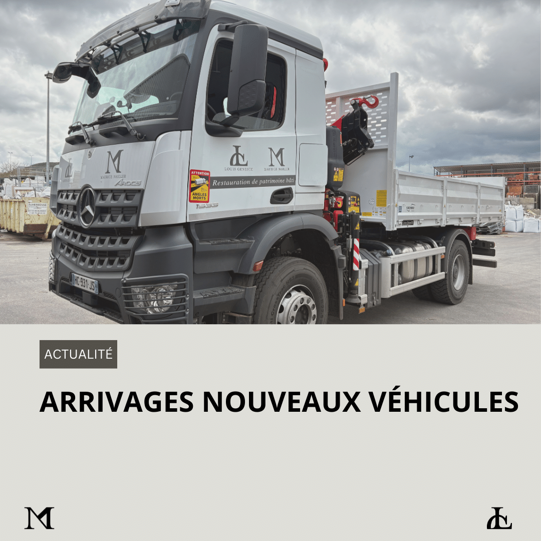 ARRIVAGES NOUVEAUX VÉHICULES